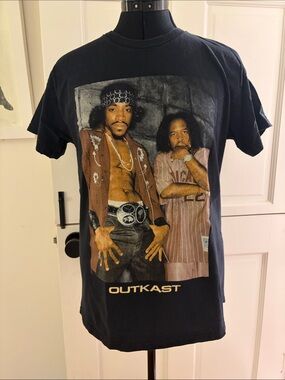 Urban Outfitters Black Outkast Graphic Tee